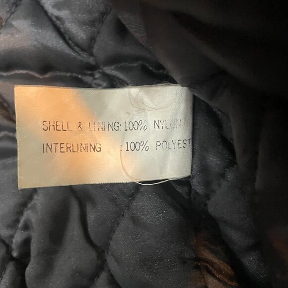 Flight Jacket US Bomber American Rescue Padded Insulated Coat Black XL - Picture 3 of 10